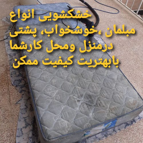 ضدعفونی مبلشویی وخشکشویی قالی وموکت گلستان