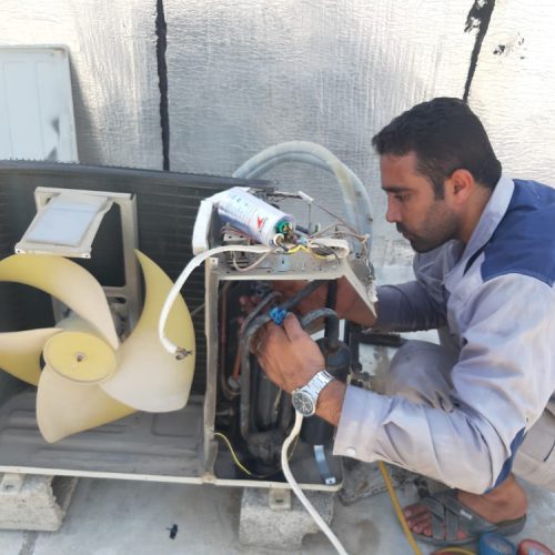 نصب ، سرویس و تعمیرات تخصصی کولر گازی در منزل در بوشهر