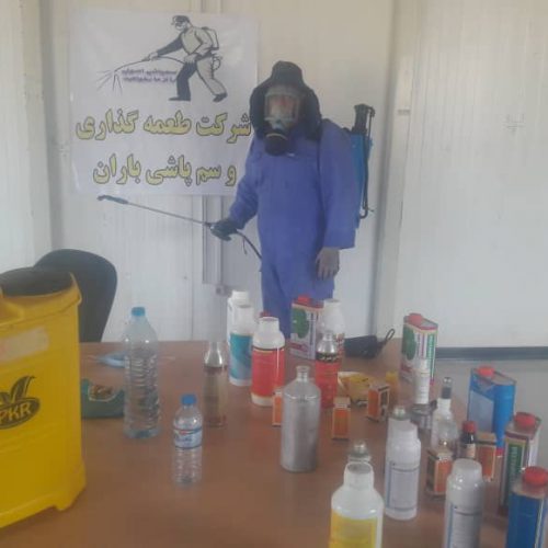 شرکت مهندسین سموم کنترل جوندگان و حشرات باران در کرمانشاه