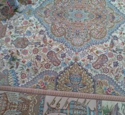 بافت و فروش فرش ابریشم ریز در تبریز