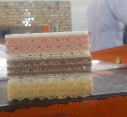 تولید و راه اندازی خط کامل ویفر ومیکادو و انواع نان بستنی حصیری ، قیفی ، مشعلی ، هندی و فانتزی در تبریز