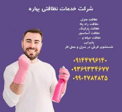 شرکت خدمات نظافتی در تهران و حومه