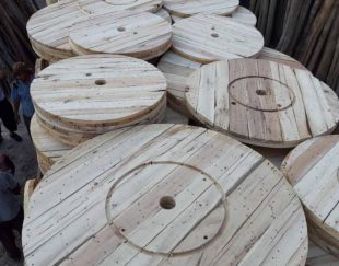 تولید انواع قرقره چوبی از سایز 50 تا 160 در قم