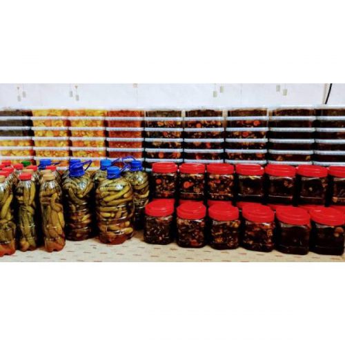 فروش ترشیجات و صیفی جات سنتی و خانگی در بوشهر