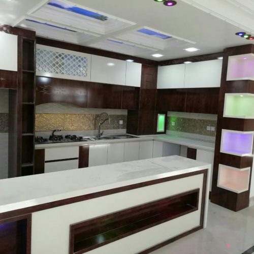 طراحی ، ساخت و فروش کابینت آشپزخانه و سرویس چوب در تهران