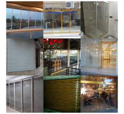 فروش و نصب درب اتوماتیک ، شیشه سکوریت ، کرکره برقی در کرج