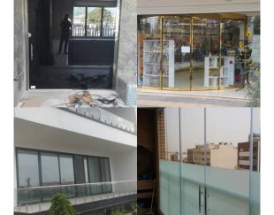 طراحی و اجرا شیشه سکوریت لمینت دوجداره در تهران