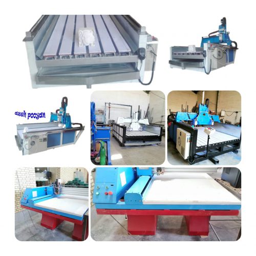 فروش و سفارش ساخت انواع دستگاه CNC در ابعاد و کاربرد های مختلف در قم