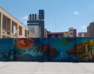 نقاشی دیواری و دیوارنویسی تبلیغاتی در کرمان