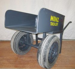 فرغون عالی و درجه یک بلوک زنی MENZ با تایر پیکانی