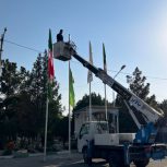 اجاره بالابر پرچم ریاست – بهترین مرکز کرایه بالابر در ارومیه ، تبریز و شهر های حومه