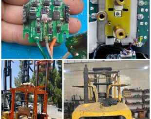 عیب‌یابی و تعمیر حرفه‌ای درایو لیفتراک برقی در شیراز